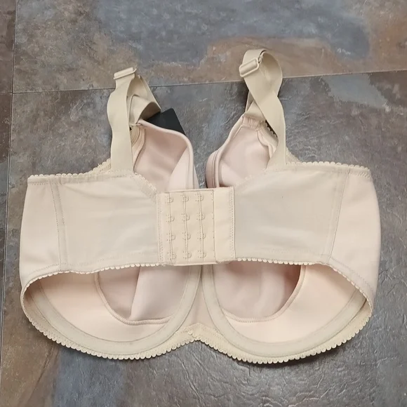 Elila Microfiber Molded Underwire Full Coverage Bra - Picture 4 of 8